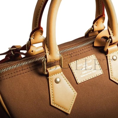 LOUIS VUITTON PHARRELL X NIGO SPEEDY BAG 25 BROWN IN CANVAS M15218 (25*15*15cm)